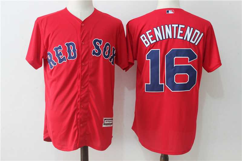 Boston Red Sox #16 Andrew Benintendi Red New Cool Base Jersey,We sell and wholesale Boston Red Sox #16 Andrew Benintendi Red New Cool Base Jersey on line form chian!